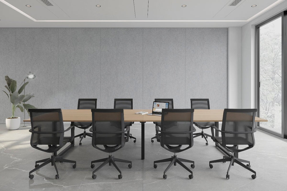 JasonL Acoustic Panel Standard - 2800H x 1225W x 18D-light grey  