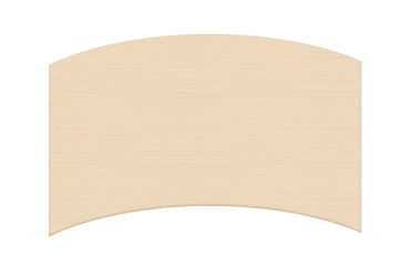 JasonL Melamine Table Top - Curve Jasonl Maple 