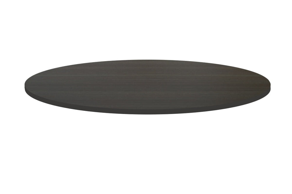 JasonL Melamine Table Top - Round [1200 mm]-dark oak  