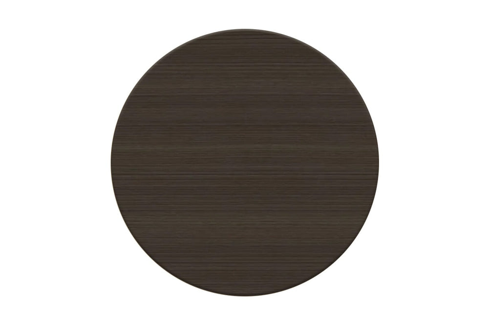 JasonL Melamine Table Top - Round [1200 mm]-dark oak  