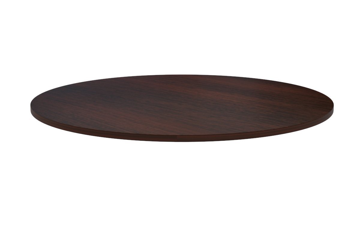 JasonL Melamine Table Top - Round [1200 mm]-dark oak  