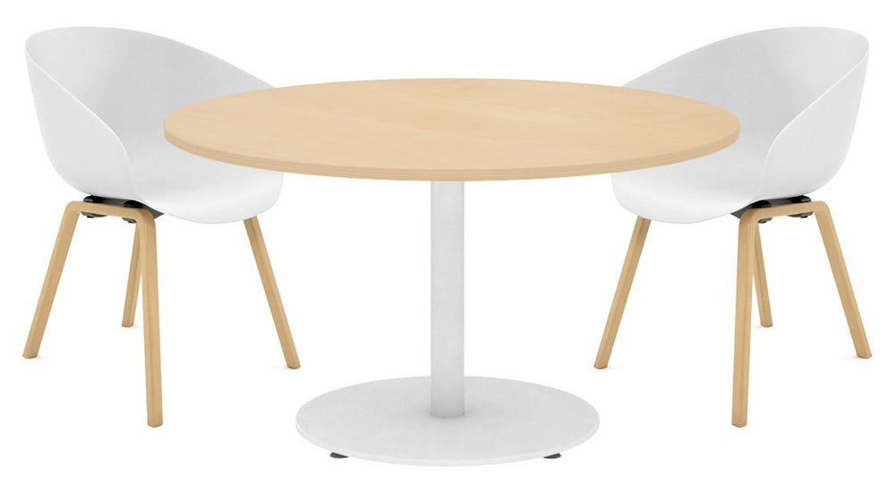 JasonL Melamine Table Top - Round [700 mm]-white  