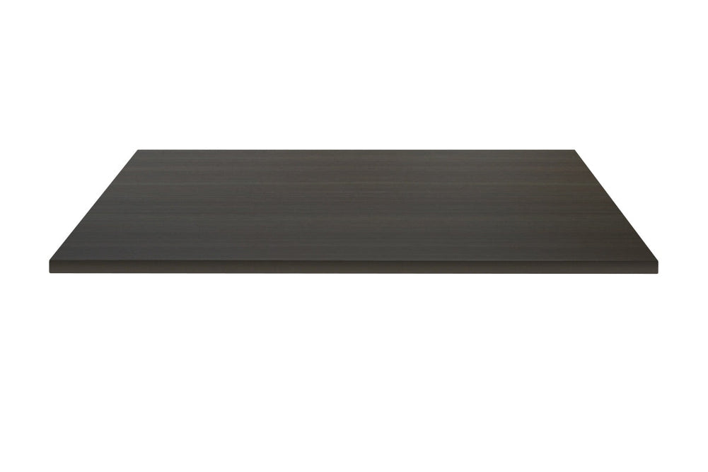 JasonL Melamine Table Top - Square [700L x 700W]-dark oak  