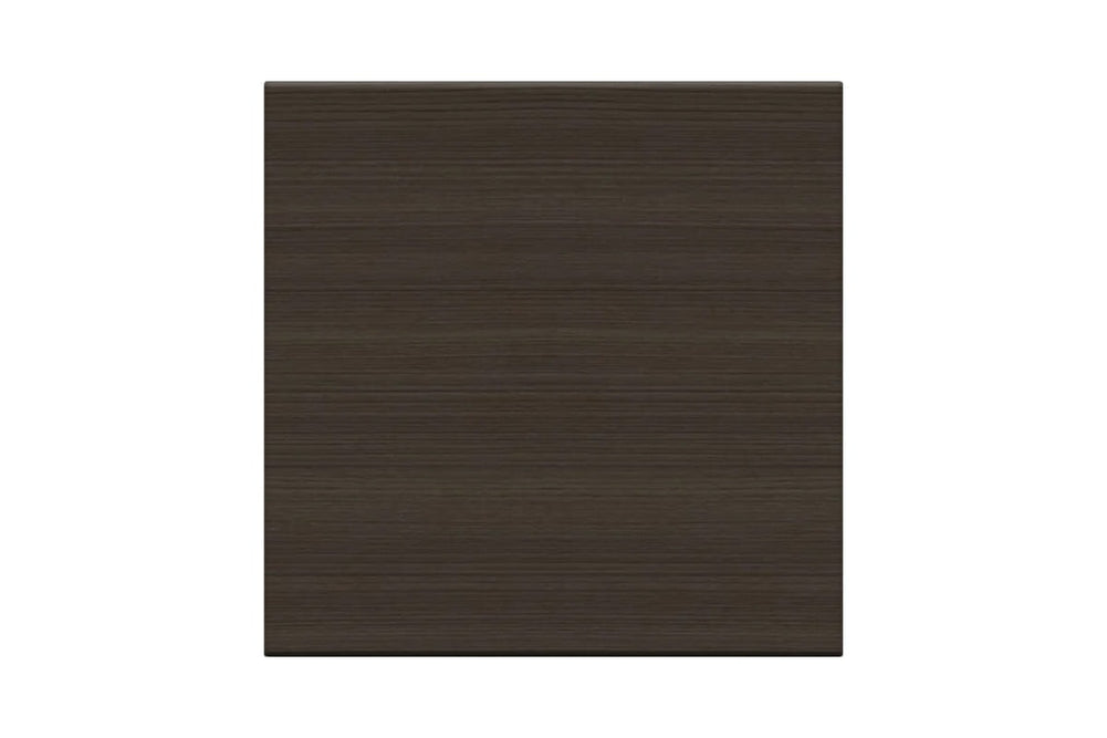 JasonL Melamine Table Top - Square [700L x 700W]-dark oak  