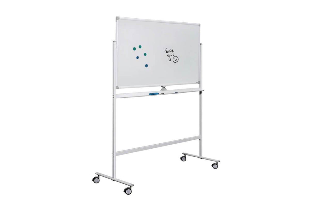 JasonL Mobile Magnetic Whiteboard Double Sided Pivoting-1800 x 1200  