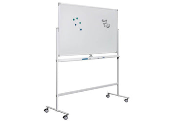 JasonL Mobile Magnetic Whiteboard Double Sided Pivoting Jasonl 1500 x 1200 