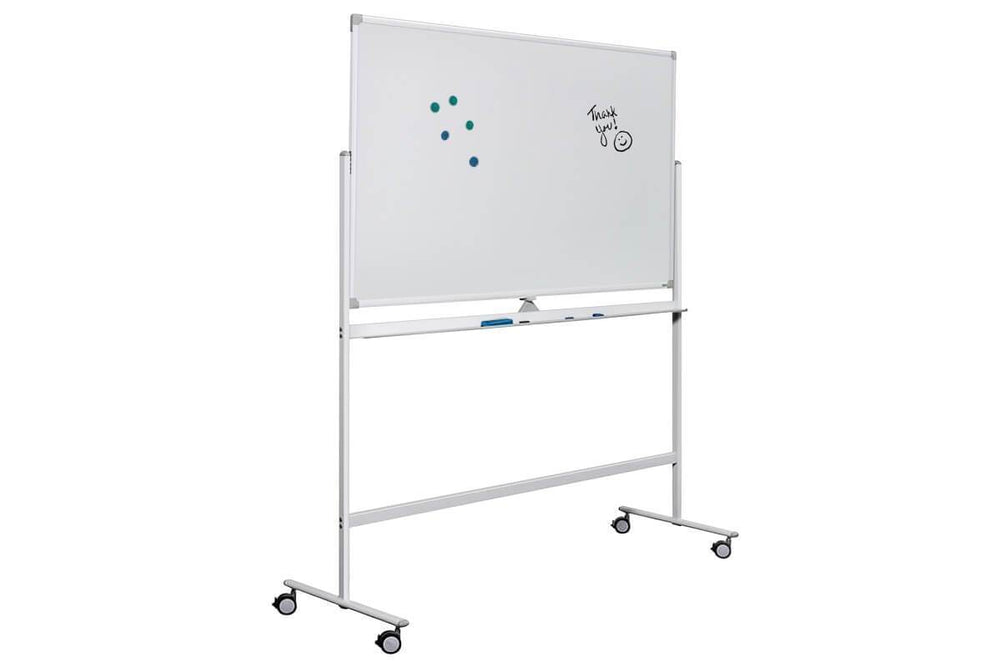 JasonL Mobile Magnetic Whiteboard Double Sided Pivoting-1500 x 1200  
