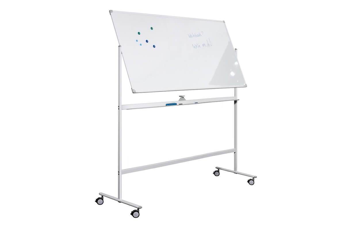 JasonL Mobile Magnetic Whiteboard Double Sided Pivoting Jasonl 