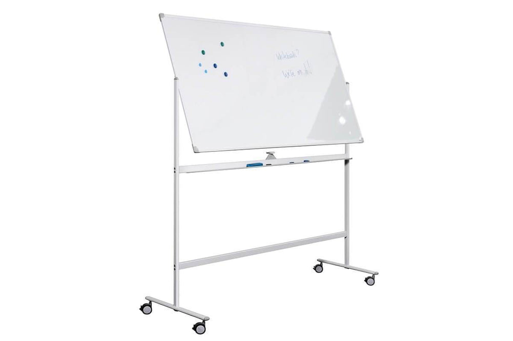 JasonL Mobile Magnetic Whiteboard Double Sided Pivoting-1800 x 1200  