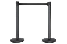  - JasonL Retractable Poles - Black Set of 2 - 1