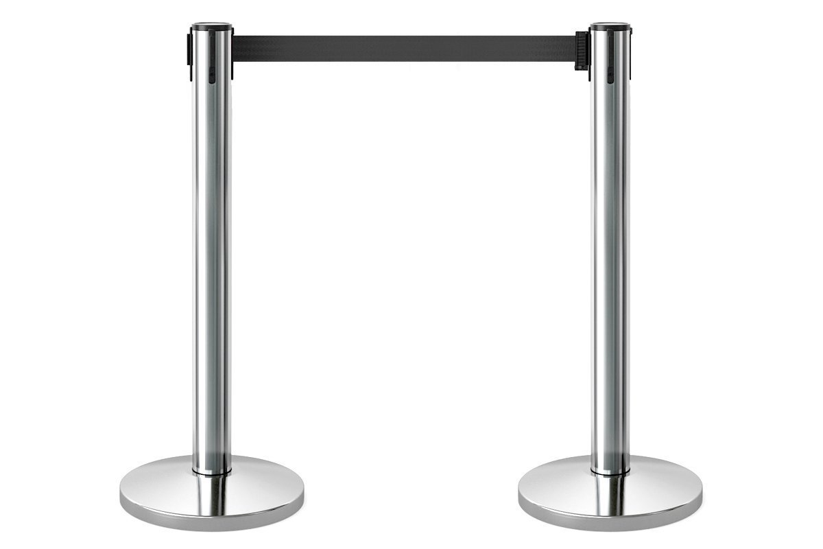 JasonL Retractable Poles - Silver Set of 2 Jasonl none 