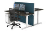 Just Right Height Adjustable 2 Person Bench Workstation [1400L x 700W] - Thumbnail 28 