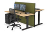 Just Right Height Adjustable 2 Person Bench Workstation [1400L x 700W] - Thumbnail 42 