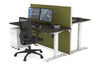 Just Right Height Adjustable 2 Person Bench Workstation [1400L x 700W] - Thumbnail 27 