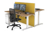 Just Right Height Adjustable 2 Person Bench Workstation [1400L x 700W] - Thumbnail 19 