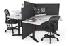 Just Right Height Adjustable 3 Person 120 Degree Workstation - Thumbnail 15 
