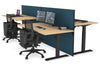 Just Right Height Adjustable 4 Person Bench Workstation [1200L x 800W with Cable Scallop] - Thumbnail 46 