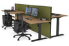 Just Right Height Adjustable 4 Person Bench Workstation [1200L x 800W with Cable Scallop] - Thumbnail 52 