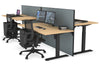 Just Right Height Adjustable 4 Person Bench Workstation [1200L x 800W with Cable Scallop] - Thumbnail 47 
