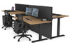Just Right Height Adjustable 4 Person Bench Workstation [1200L x 800W with Cable Scallop] - Thumbnail 55 
