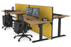 Just Right Height Adjustable 4 Person Bench Workstation [1200L x 800W with Cable Scallop] - Thumbnail 51 