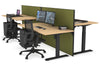 Just Right Height Adjustable 4 Person Bench Workstation [1200L x 800W with Cable Scallop] - Thumbnail 45 