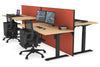 Just Right Height Adjustable 4 Person Bench Workstation [1200L x 800W with Cable Scallop] - Thumbnail 43 