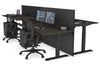 Just Right Height Adjustable 4 Person Bench Workstation [1200L x 800W with Cable Scallop] - Thumbnail 62 