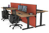 Just Right Height Adjustable 4 Person Bench Workstation [1200L x 800W with Cable Scallop] - Thumbnail 50 
