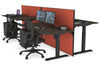 Just Right Height Adjustable 4 Person Bench Workstation [1200L x 800W with Cable Scallop] - Thumbnail 57 
