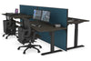 Just Right Height Adjustable 4 Person Bench Workstation [1200L x 800W with Cable Scallop] - Thumbnail 60 