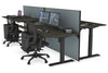 Just Right Height Adjustable 4 Person Bench Workstation [1200L x 800W with Cable Scallop] - Thumbnail 61 