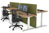 Just Right Height Adjustable 4 Person Bench Workstation [1400L x 700W] - Thumbnail 22 