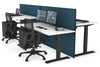Just Right Height Adjustable 4 Person Bench Workstation [1400L x 700W] - Thumbnail 39 