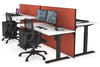 Just Right Height Adjustable 4 Person Bench Workstation [1400L x 700W] - Thumbnail 36 