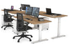 Just Right Height Adjustable 4 Person Bench Workstation [1400L x 700W] - Thumbnail 19 