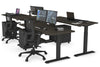 Just Right Height Adjustable 4 Person Bench Workstation [1400L x 700W] - Thumbnail 56 