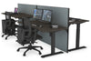 Just Right Height Adjustable 4 Person Bench Workstation [1400L x 700W] - Thumbnail 61 