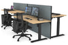 Just Right Height Adjustable 4 Person Bench Workstation [1400L x 700W] - Thumbnail 47 
