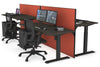 Just Right Height Adjustable 4 Person Bench Workstation [1400L x 700W] - Thumbnail 57 