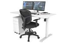  - Just Right Height Adjustable Desk [1400L x 700W] - 1