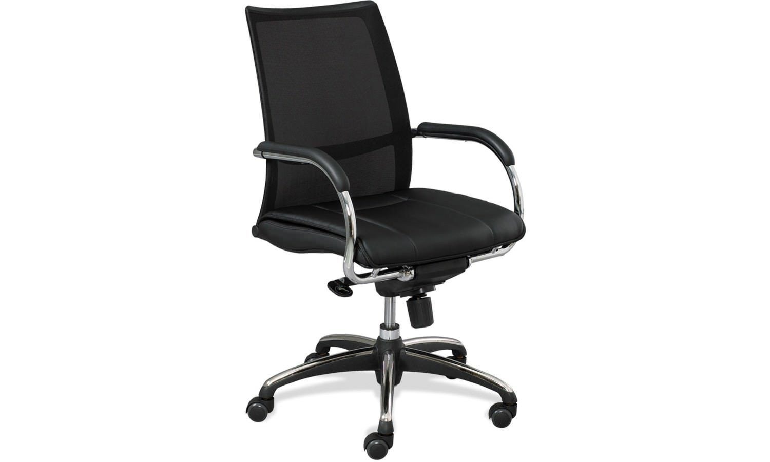 Kookaburra Office Chair - Medium Black Mesh Back Jasonl black 
