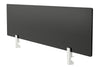 Lean Perspex Screen 400H x 800W - White Bracket - Thumbnail 3 