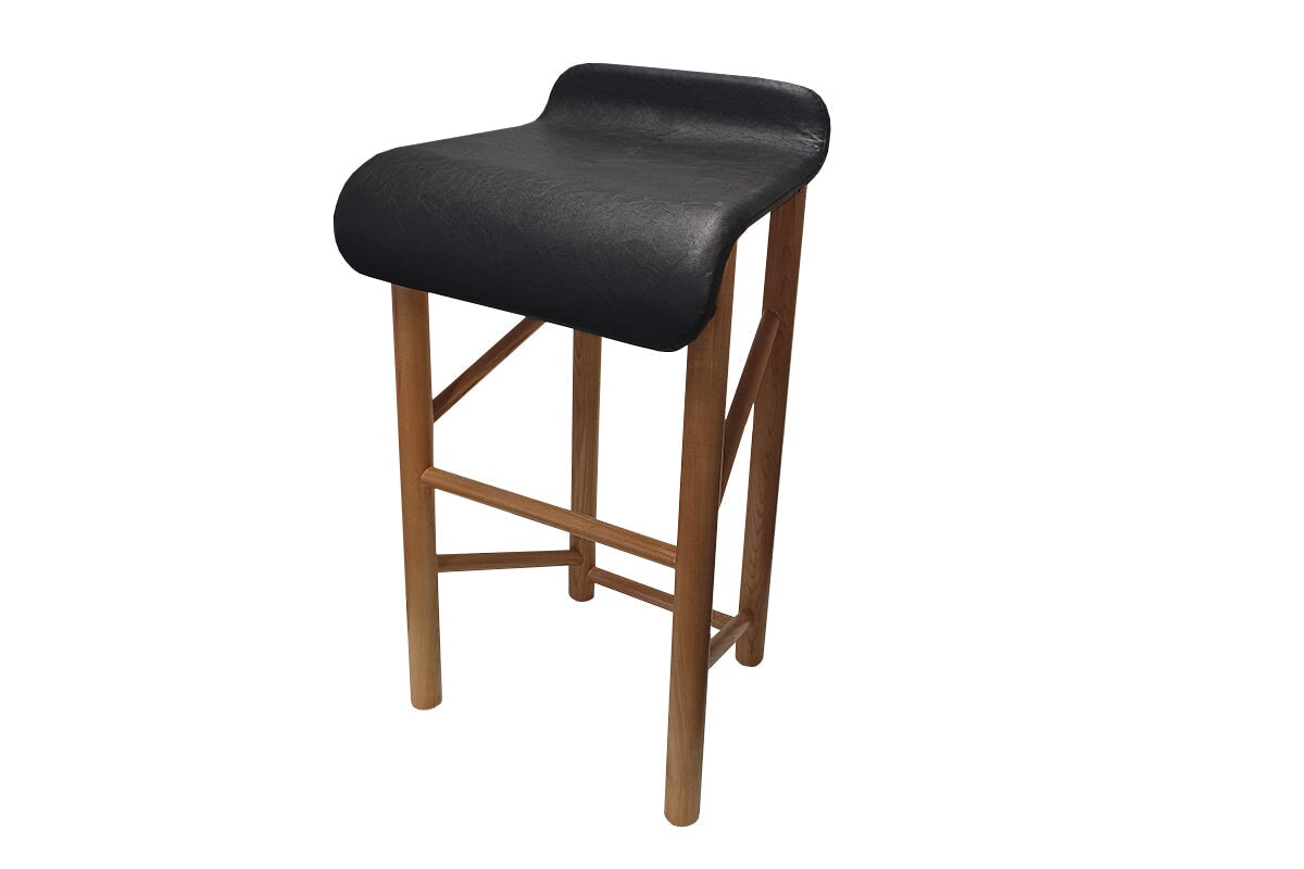 Black vinyl bar stools deals