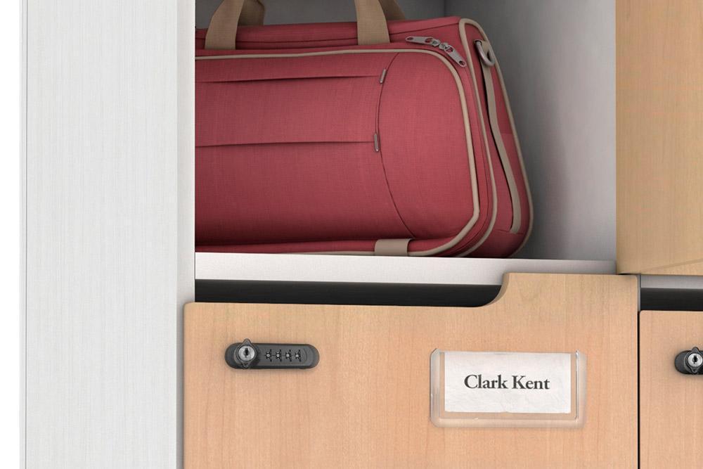 Cube Locker [4 Tier 2 Across]-maple  