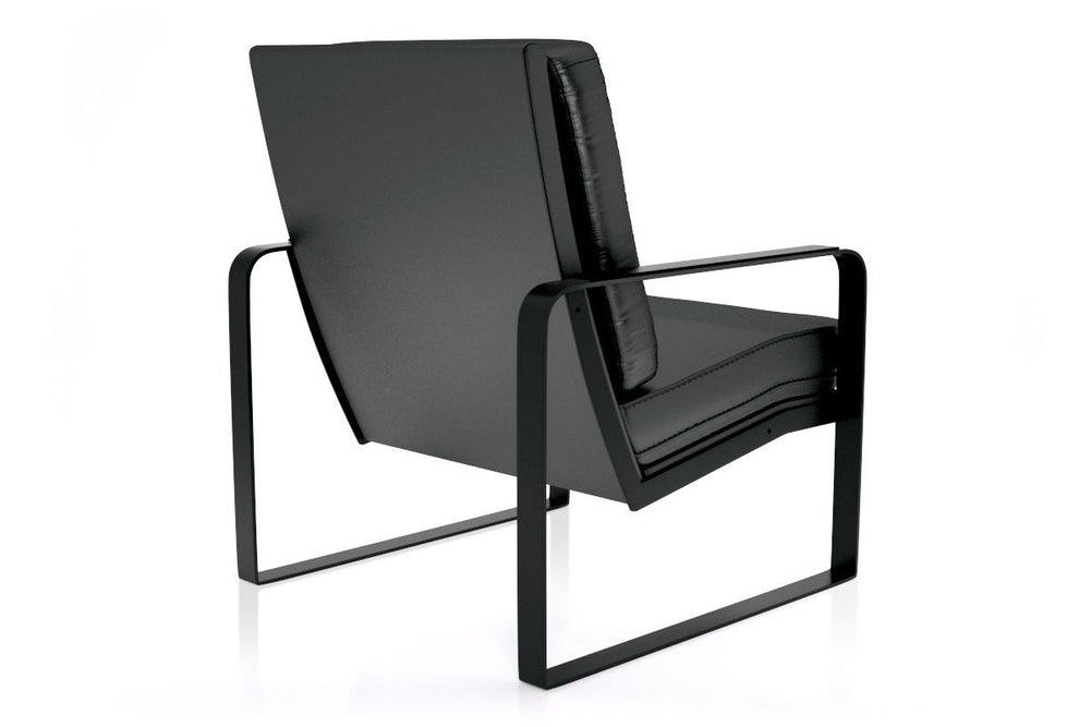 Lux Single Seater Lounge Chair-brown  