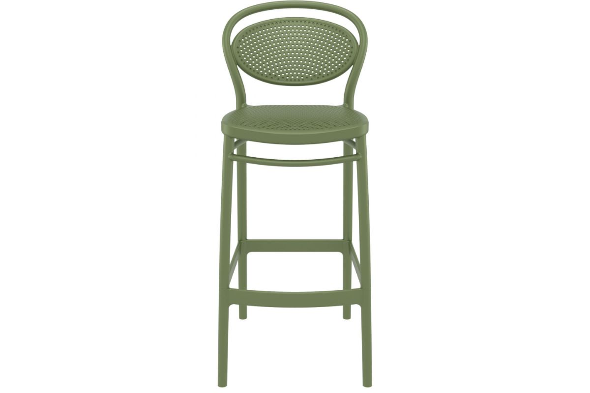 Hospitality Plus Marcel Bar Stool [1060H x 450W] Hospitality Plus olive green 