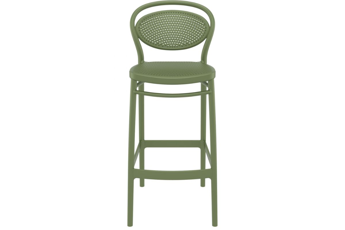 Hospitality Plus Marcel Bar Stool [1060H x 450W] Hospitality Plus olive green 