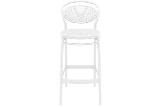 Hospitality Plus Marcel Bar Stool [1060H x 450W] Hospitality Plus white 