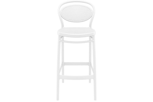 Hospitality Plus Marcel Bar Stool [1060H x 450W] Hospitality Plus white 